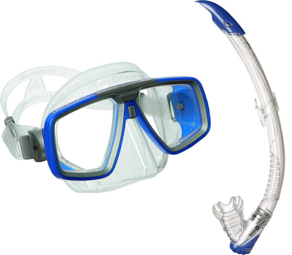 Aqua Lung Plazma Taucherbrille und Zephir Schnorchel zur Wahl 
